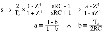 Phase shifter formulae